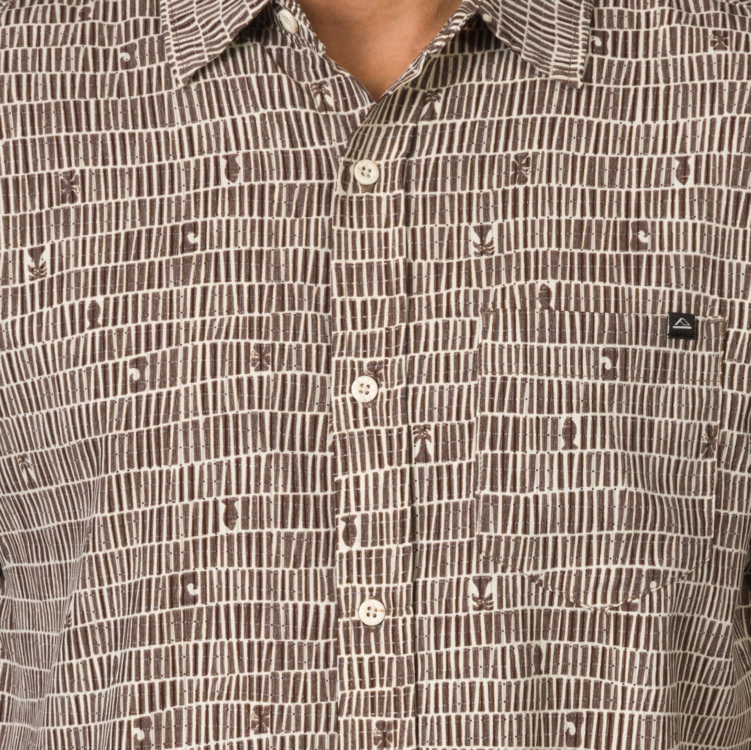 Reef Mens Reef Ferris Short Sleeve 1 Pocket Classic Shirt - Image 4