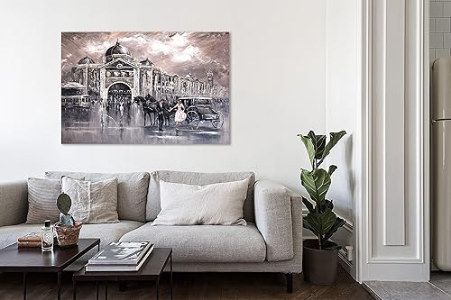 Miniatura 3 de Jaxson Rea "Vintage Flinders Gallery Wrapped Canvas by Isabella, 24" x 16"