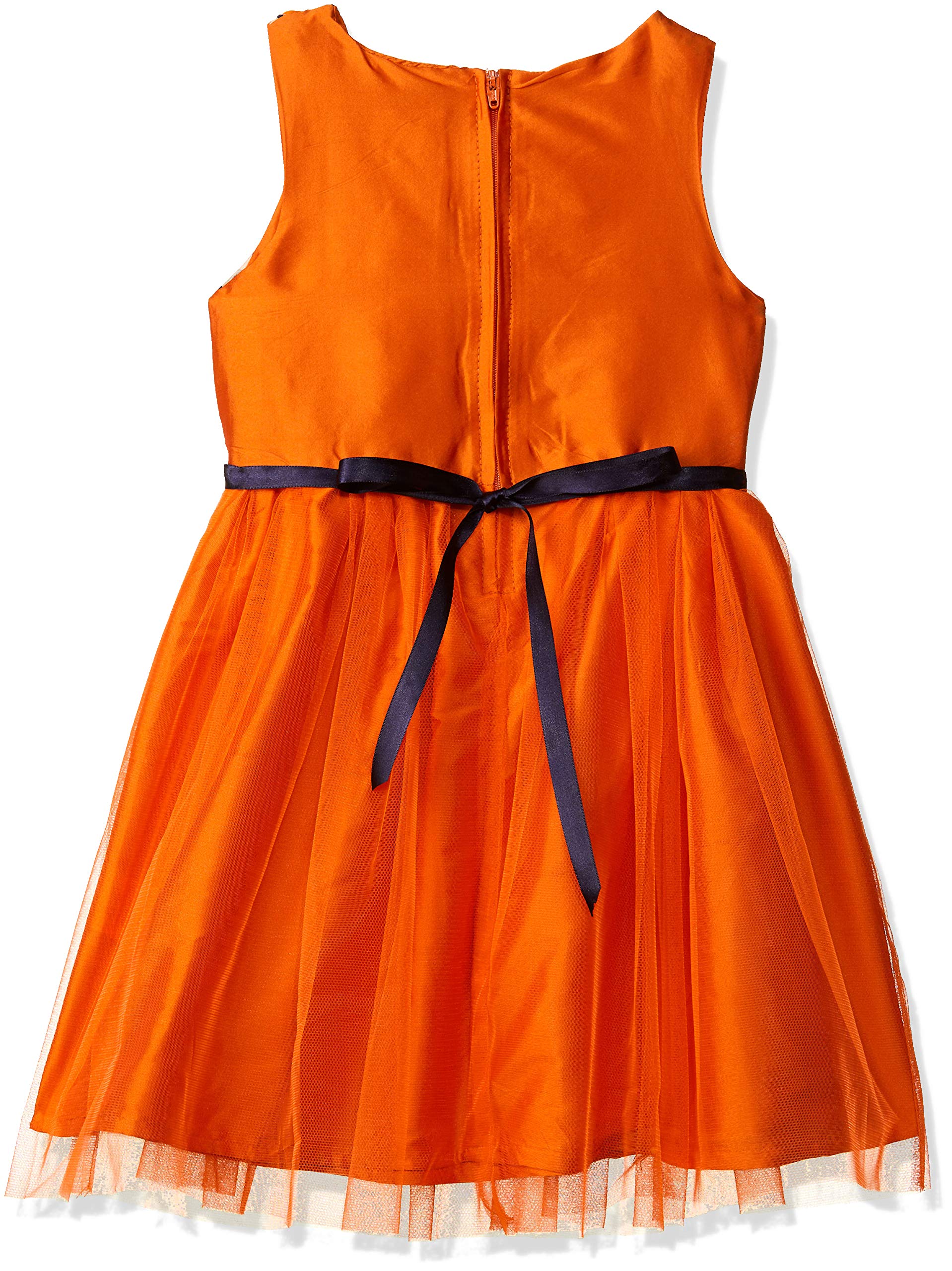 A.T.U.N. (ALL THINGS UBER NICE) Vestido bordado sin mangas hasta la rodilla para niñas para fiestas y ocasiones especiales