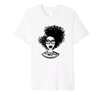 Amazon Com Natural Hair T Shirt For Black Women Defined Afro1