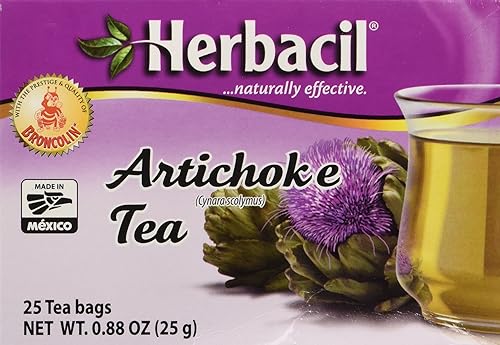 Herbacil Té de alcachofa de alcachofa 25 bolsas