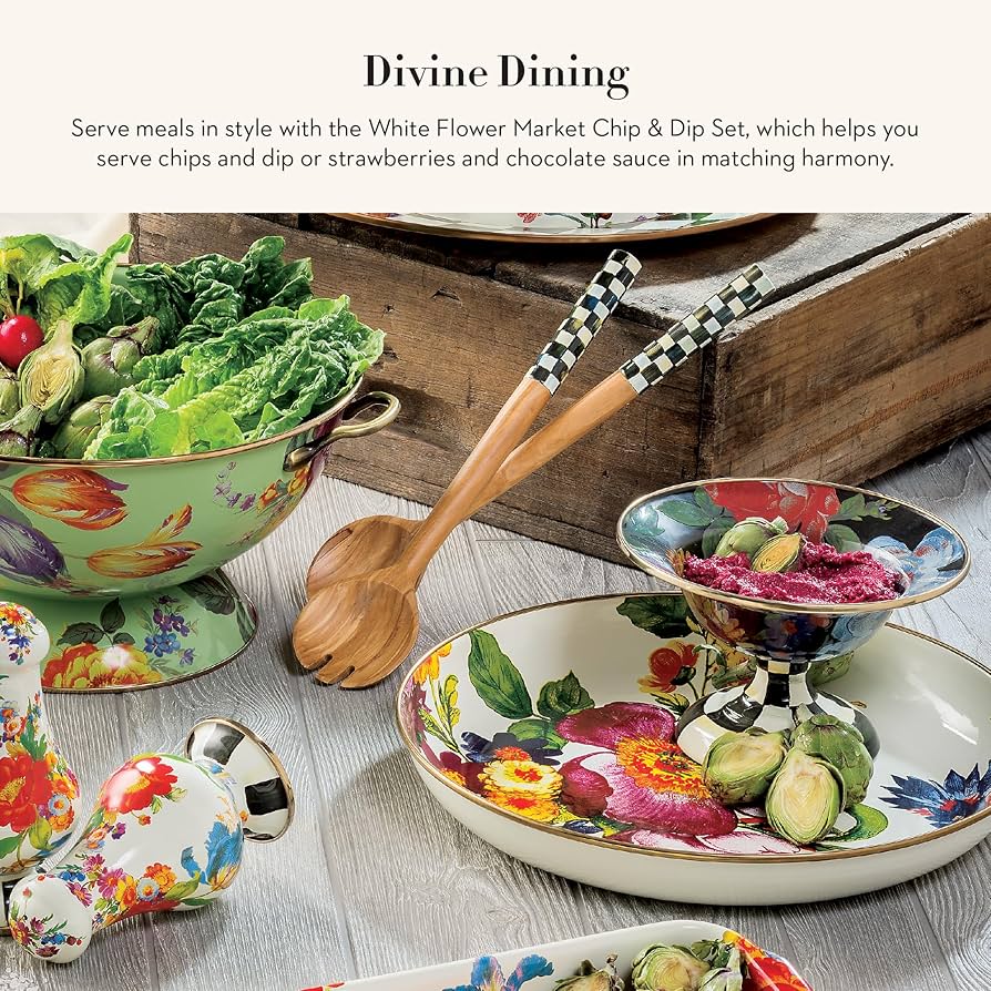 MACKENZIE-CHILDS パーチメント オーバルプレート MACKENZIE-CHILDS