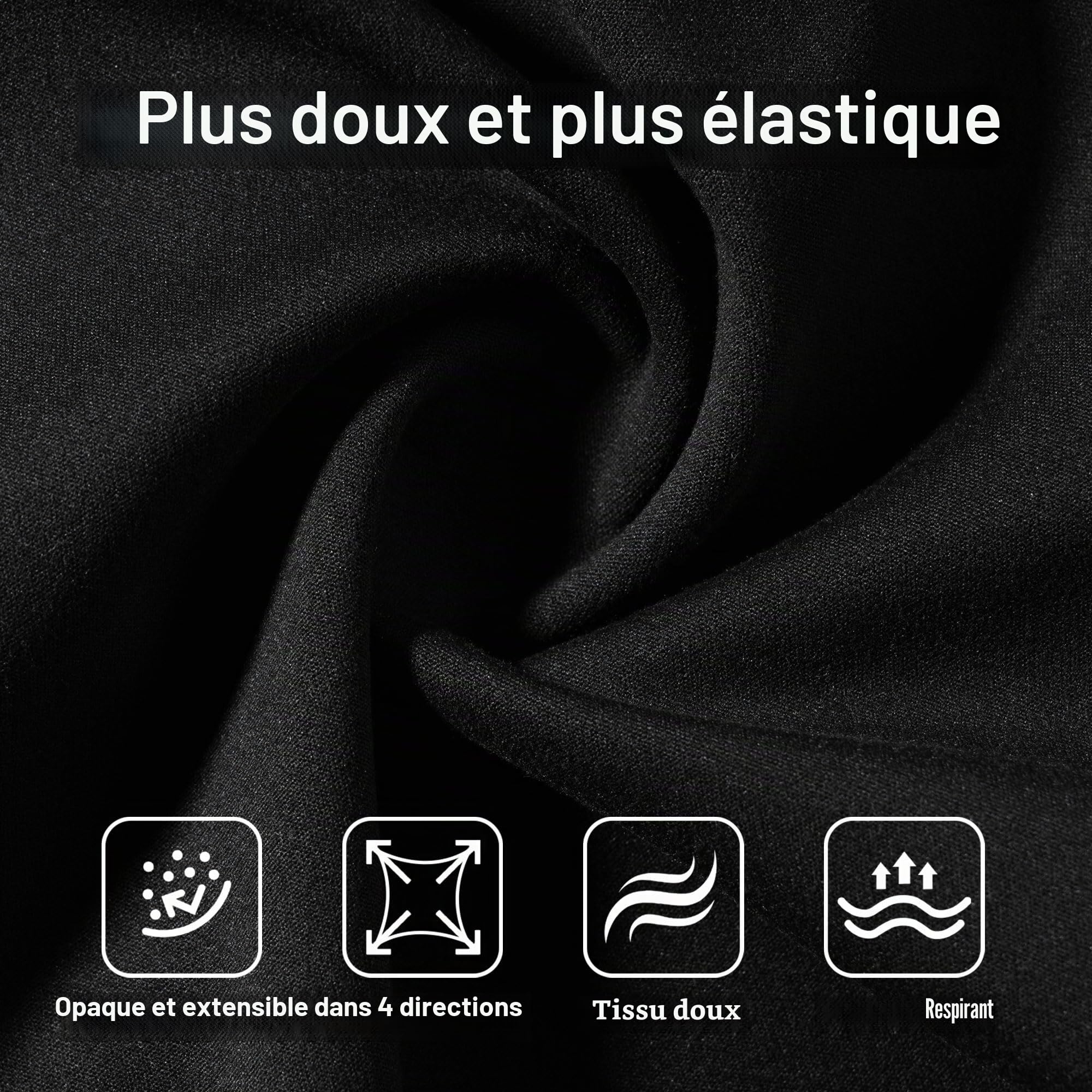 adorence Legging de Sport Femme avec 5 Poches, Leggings Yoga Opaque, Pantalon Femme Taille Haute Fitness Pilates Gym Jogging