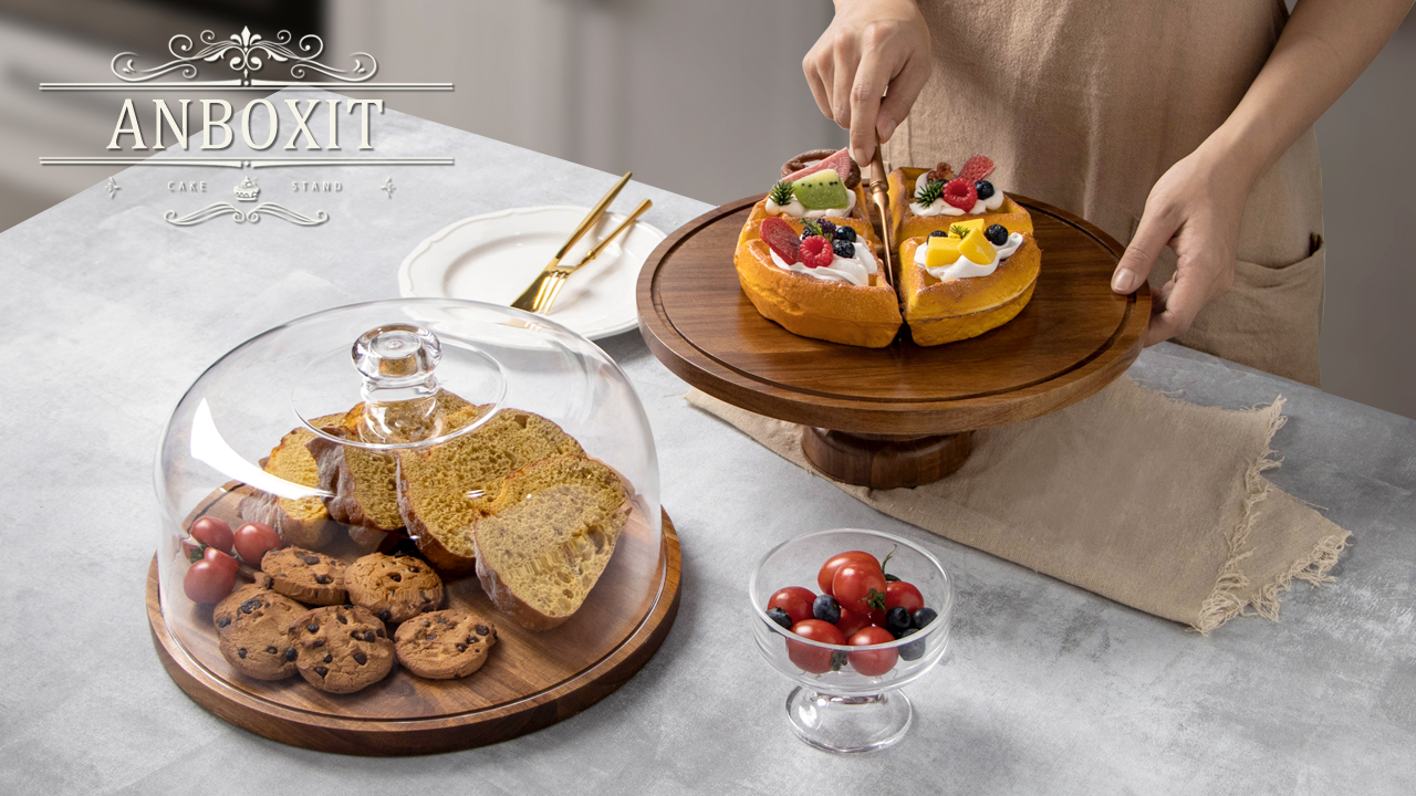 Serving Stand Platter Stand Target Glass Cake Platter Cake Stand