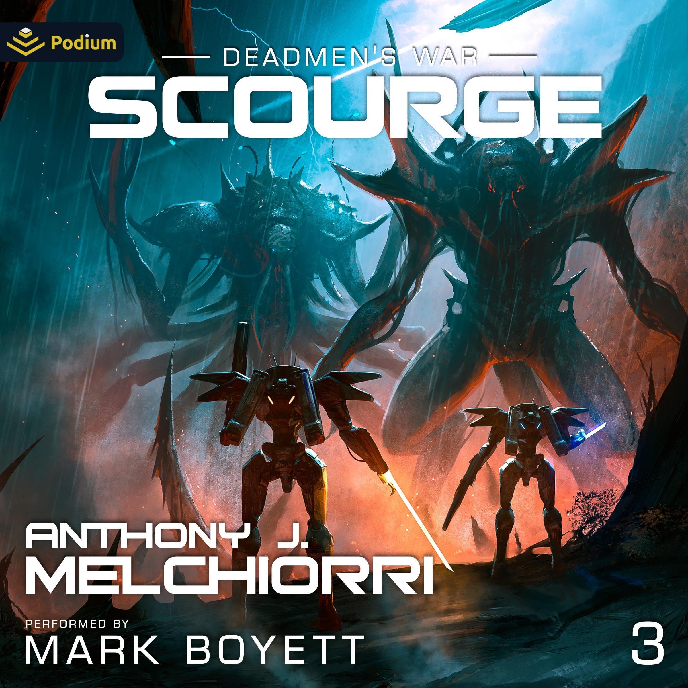 Cover art for Scourge: Deadmen's War, Book 3
