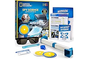 Kids Spy Activity Set: Get the NATIONAL GEOGRAPHIC Spy Science Kit Today!