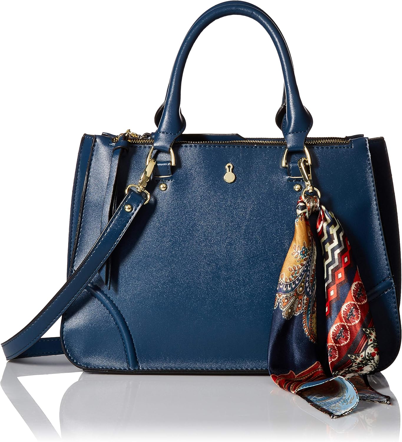 London Fog Sophia Satchel Midnight
