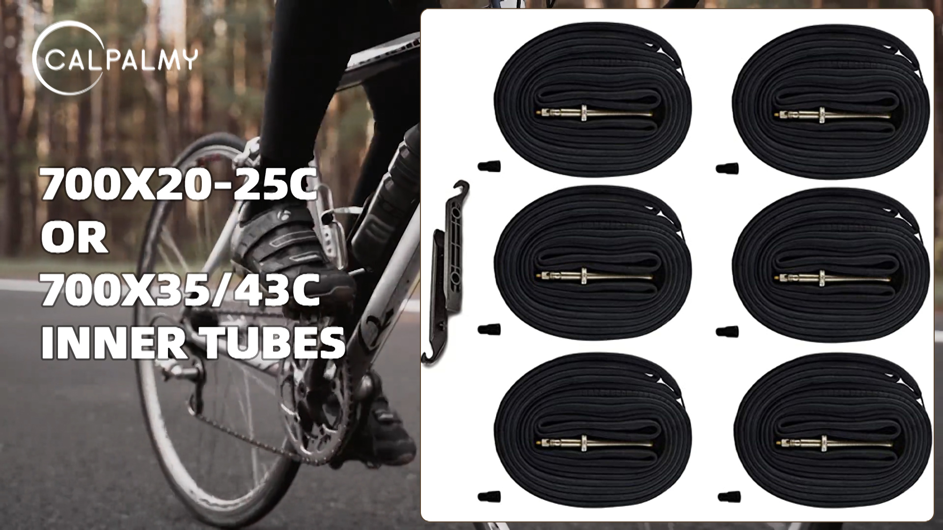 Continental Corsa Tubo Interno 700x20/25c - Valvola Presta 60mm, Camera D'Aria Per Bici Da Strada, Gravel E Ibrido