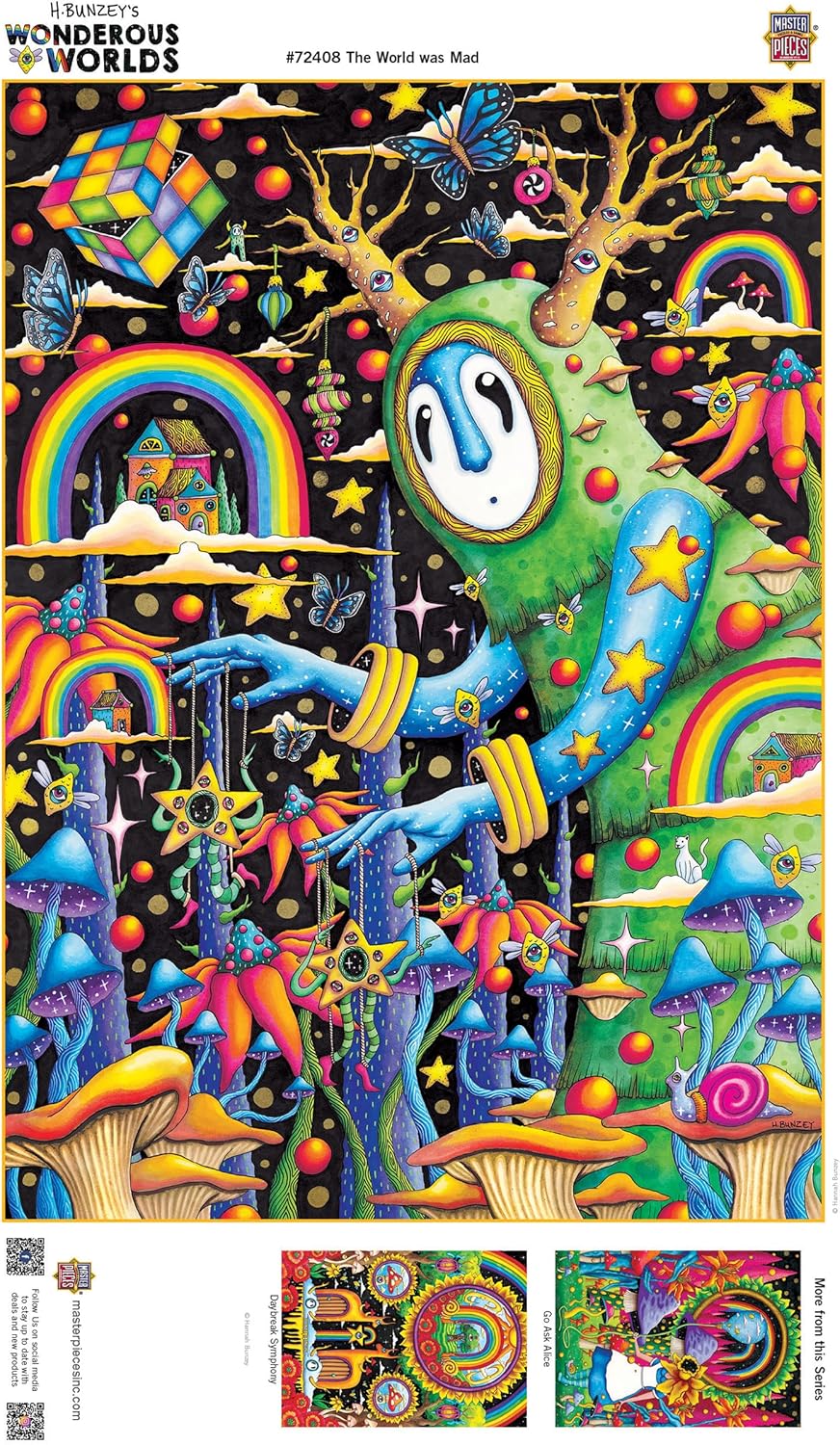 MasterPieces 1000 Piece Jigsaw Puzzle for Adults and Family - The World was Mad - 19.25"x26.75"