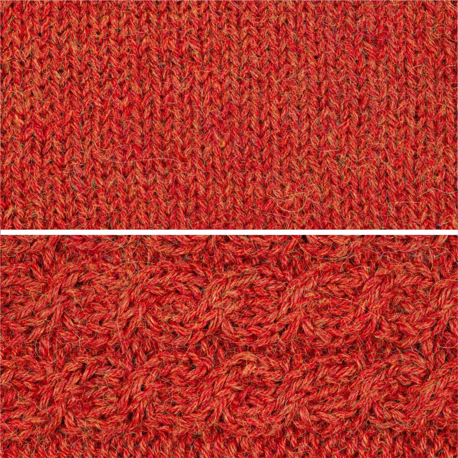 100% lana di alpaca in più di 50 colori (non punge), set da 300g (6 x 50g), lana di baby alpaca morbida per maglieria e uncinetto in 6 spessori di filato - Gomitoli lana arancio (heather)