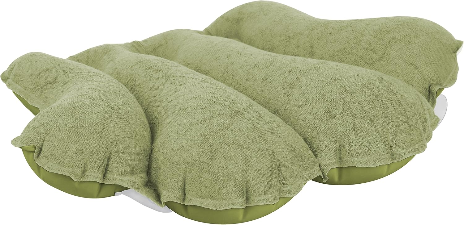 Deluxe Comfort Terry Bath Pillow Finish: Celery