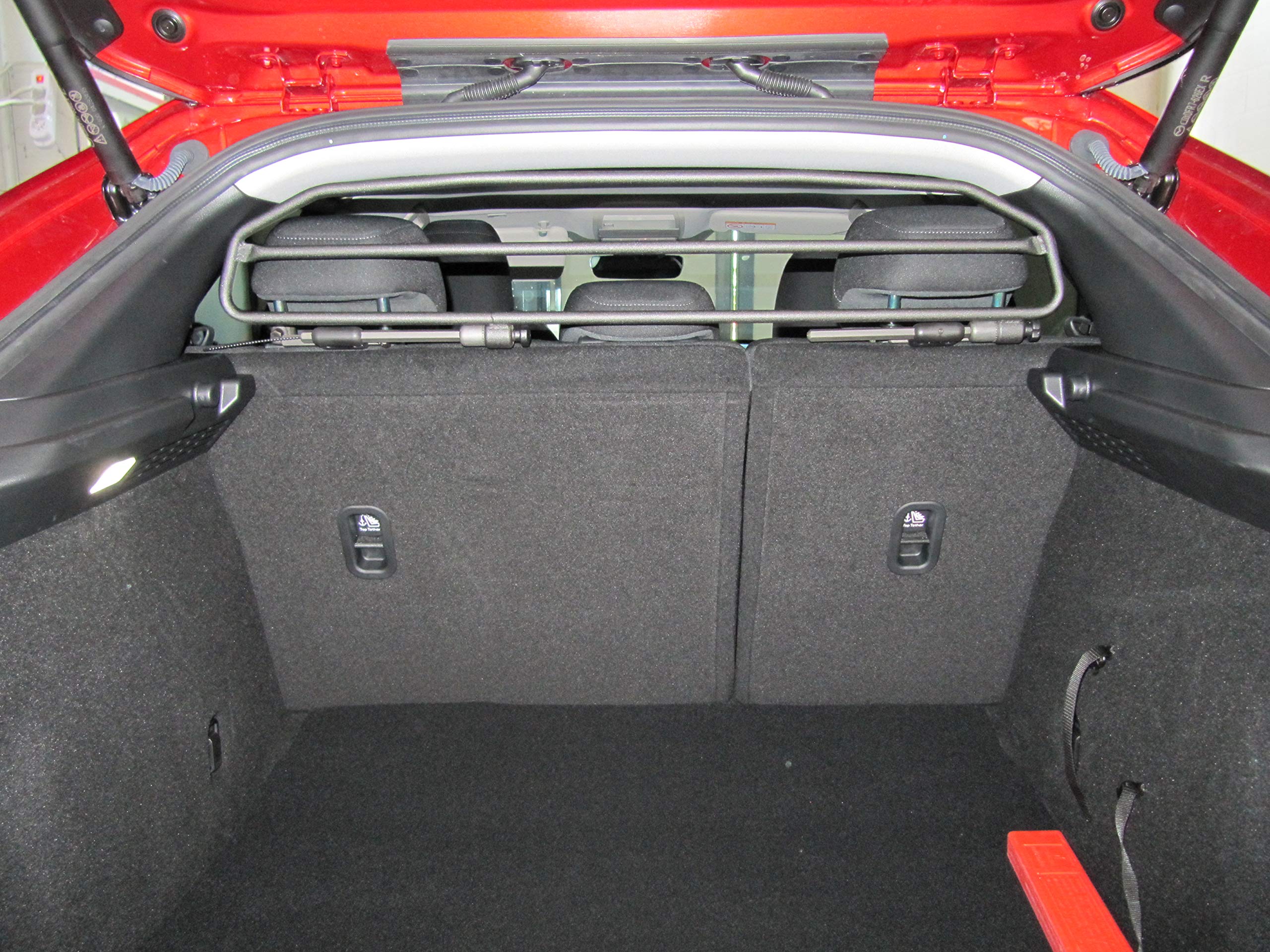 ERGOTECH Divisorio Griglia Divisoria compatibile con MAZDA CX-30, RDA65HBG-2HXXS, per Trasporto Cani e Bagagli.