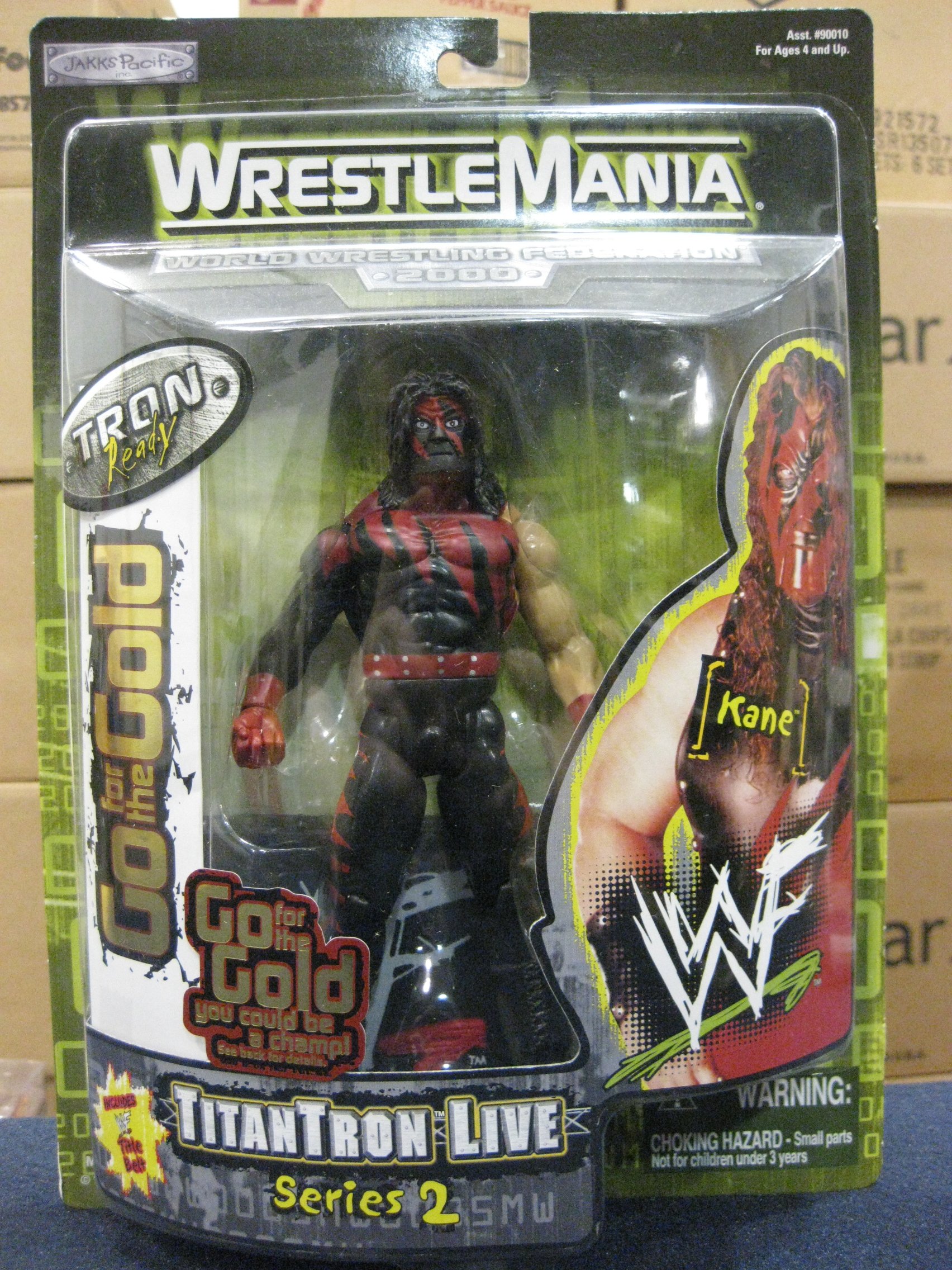 TRON Ready Series 2 Kane Wrestlemania WWF