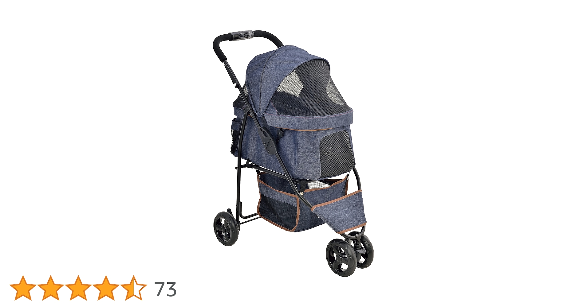 Amazon | ジェックス わんわんカート スマートハンディ Safty デニム柄