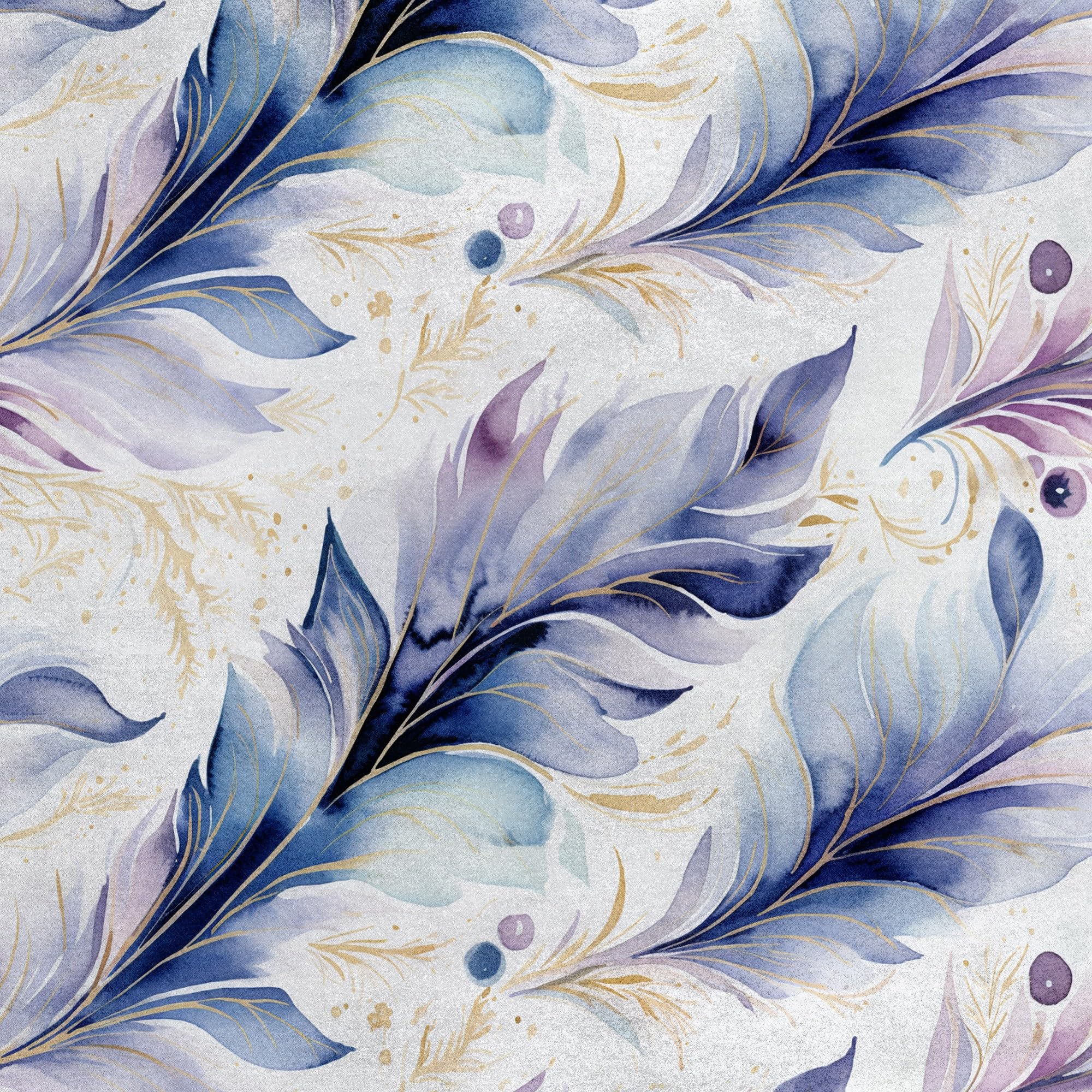 HEKO PANELS Tkanina velvet obiciowa drukowana, Pióra, 5 metrów 140 x 500 cm
