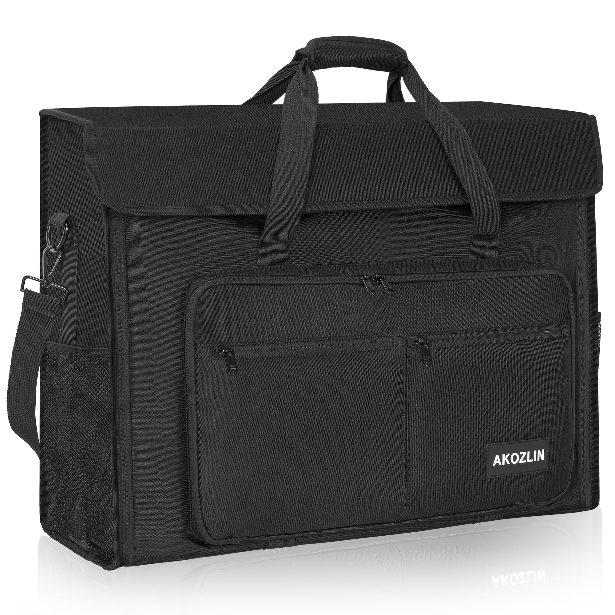 AKOZLIN21.5"/24" Carry Tote Bag Compatible with Apple iMac Desktop Computer for iMac 21.5 inch and 24 inch Travel Storage Bag, Black