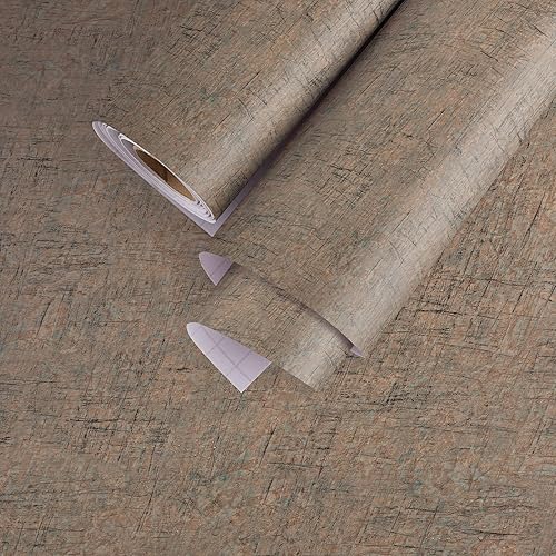 HOLOMEY Papel de contacto de mármol marrón de 24 x 354 pulgadas, papel tapiz impermeable para encimera, papel de contacto autoadhesivo de mármol, disponible en Yaxa Peru