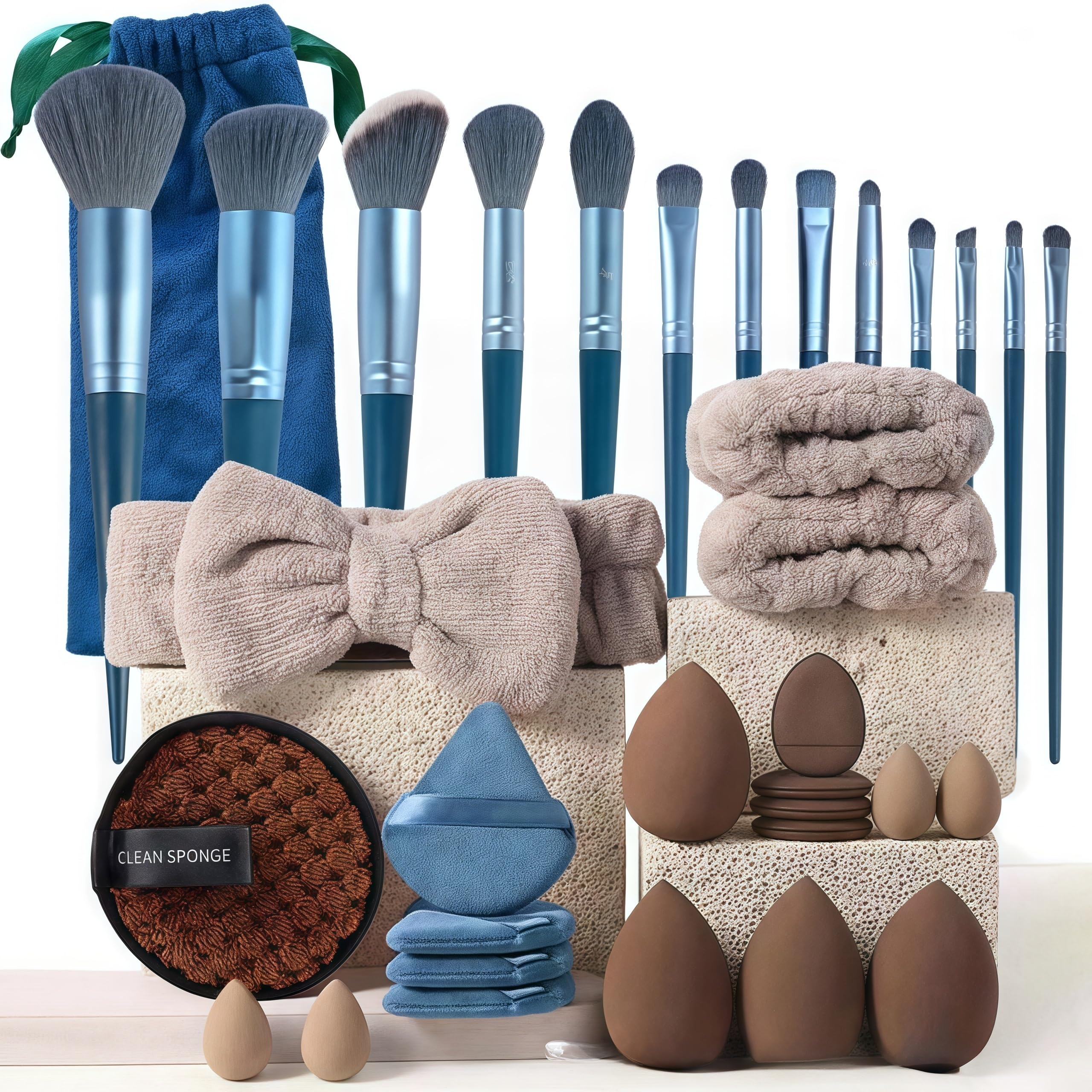 Amazon.com: Makeup Brush Set 33 Pcs Makeup Tool Set Premium