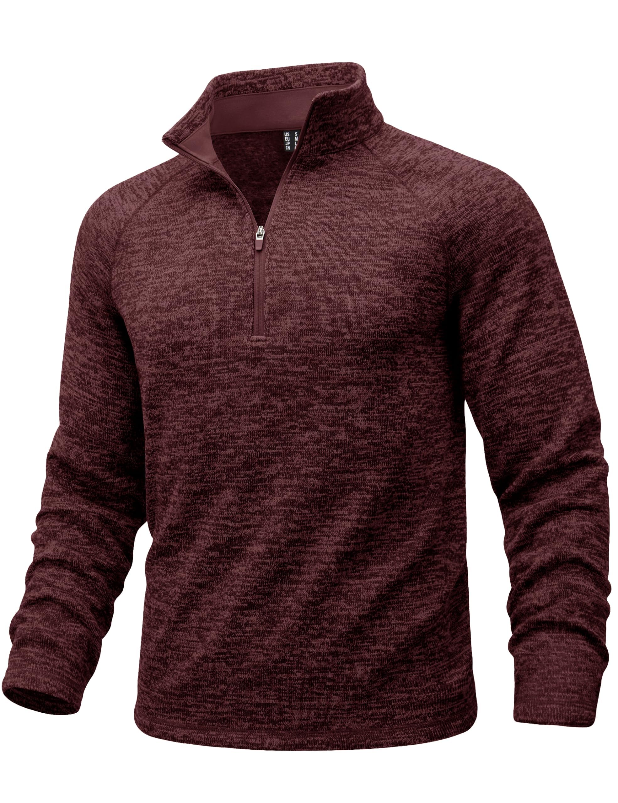 MAGCOMSEN Herren Pullover Sweatshirt Fleecepullover Winterpullover