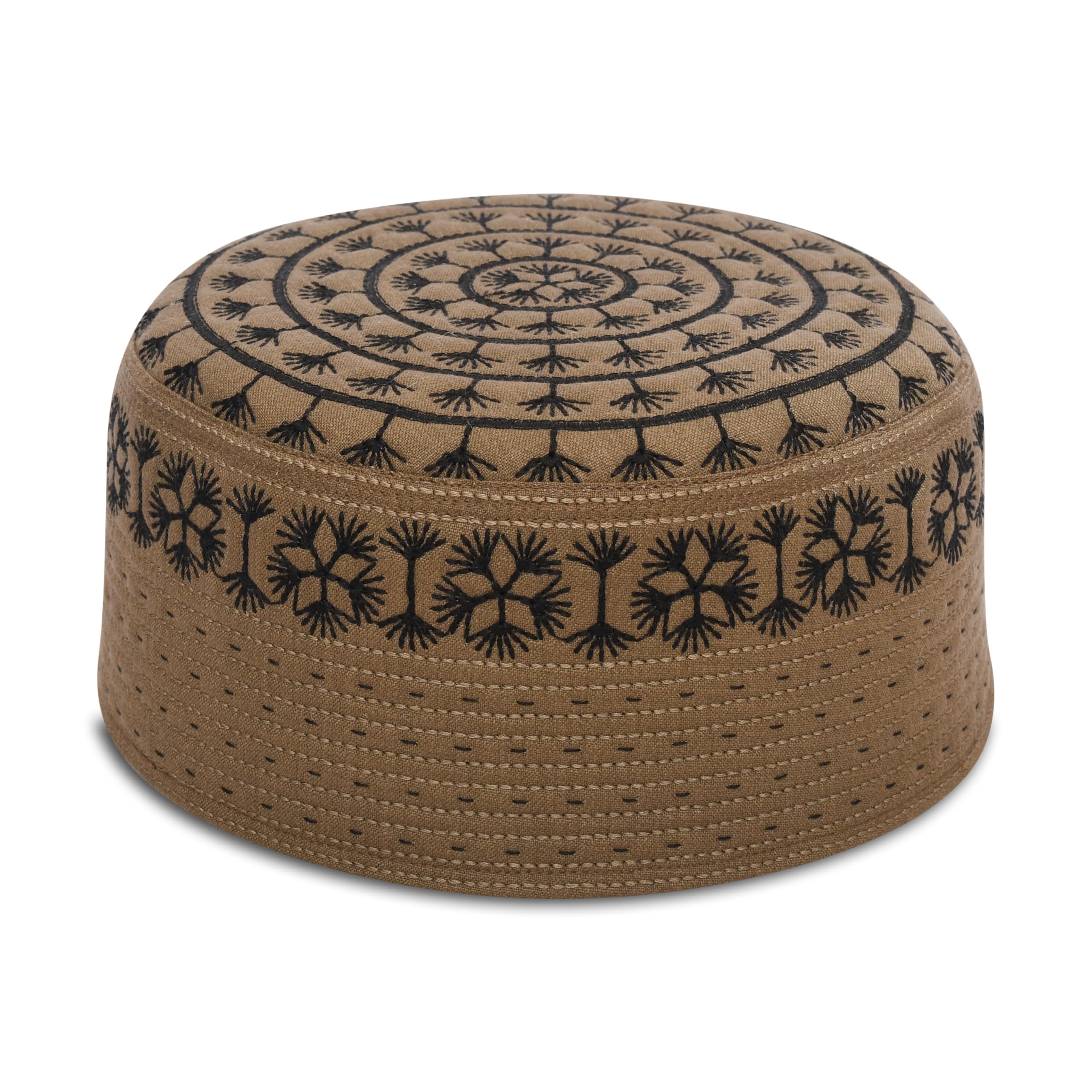 mtopi Muslim Namaz Cap Muslim Topi Premium Fabric Namaz Topi | Breathable Muslim Prayer Topi for All Season Use-picture-32