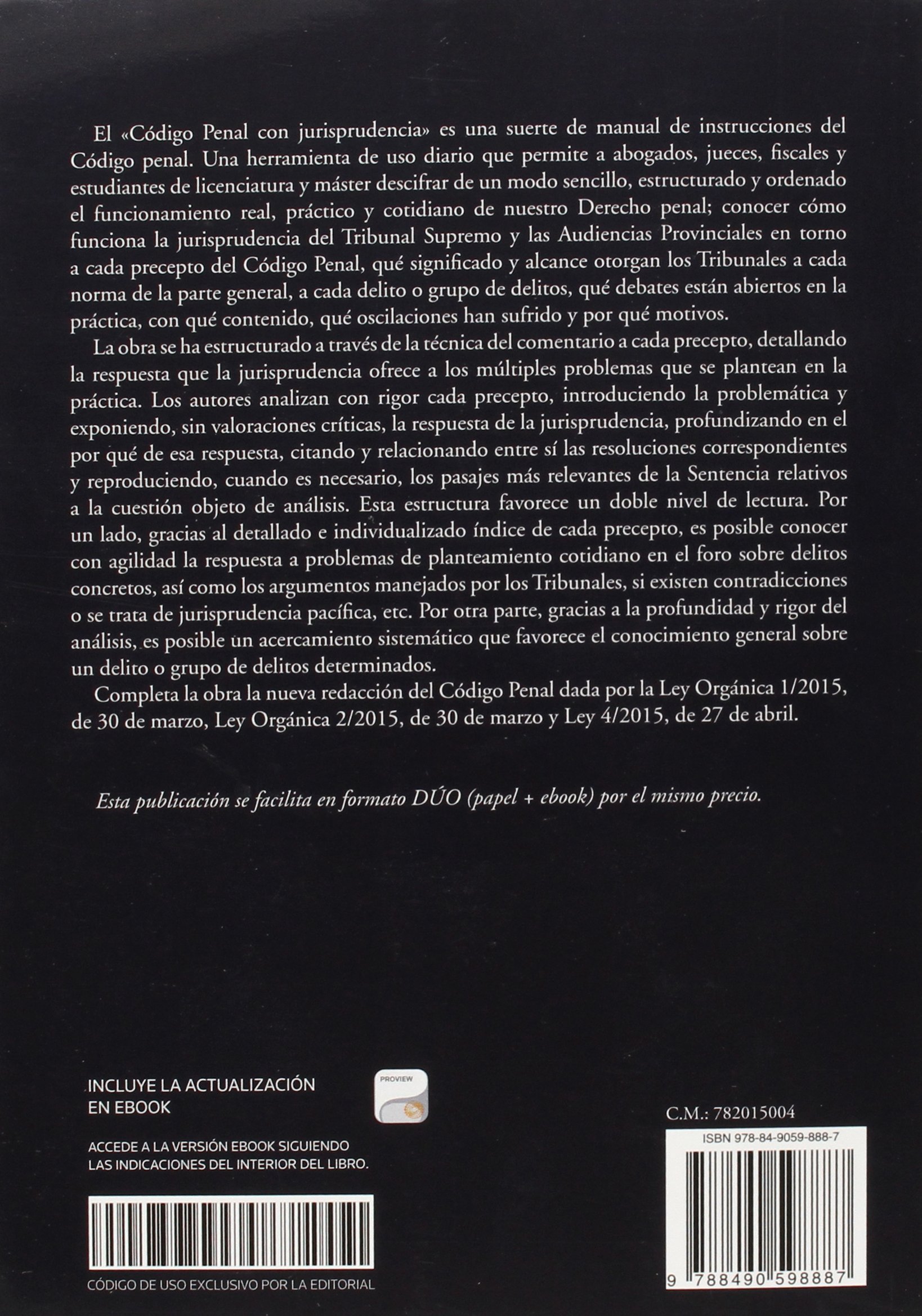 Código penal con jurisprudencia (2ª ed.)