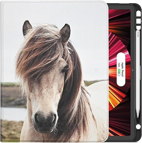 Miniatura 12 de Funda giratoria para iPad (A16) 11ª generación de 11 pulgadas (2025), iPad 11ª generación de 10.9 pulgadas (2022), funda tipo cartera de piel PU