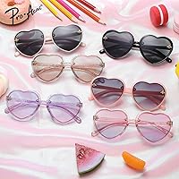 Vista 8 de Pro Acme Lentes de sol con forma de corazón para niñas pequeñas de 3 a 10 años con forma de abeja