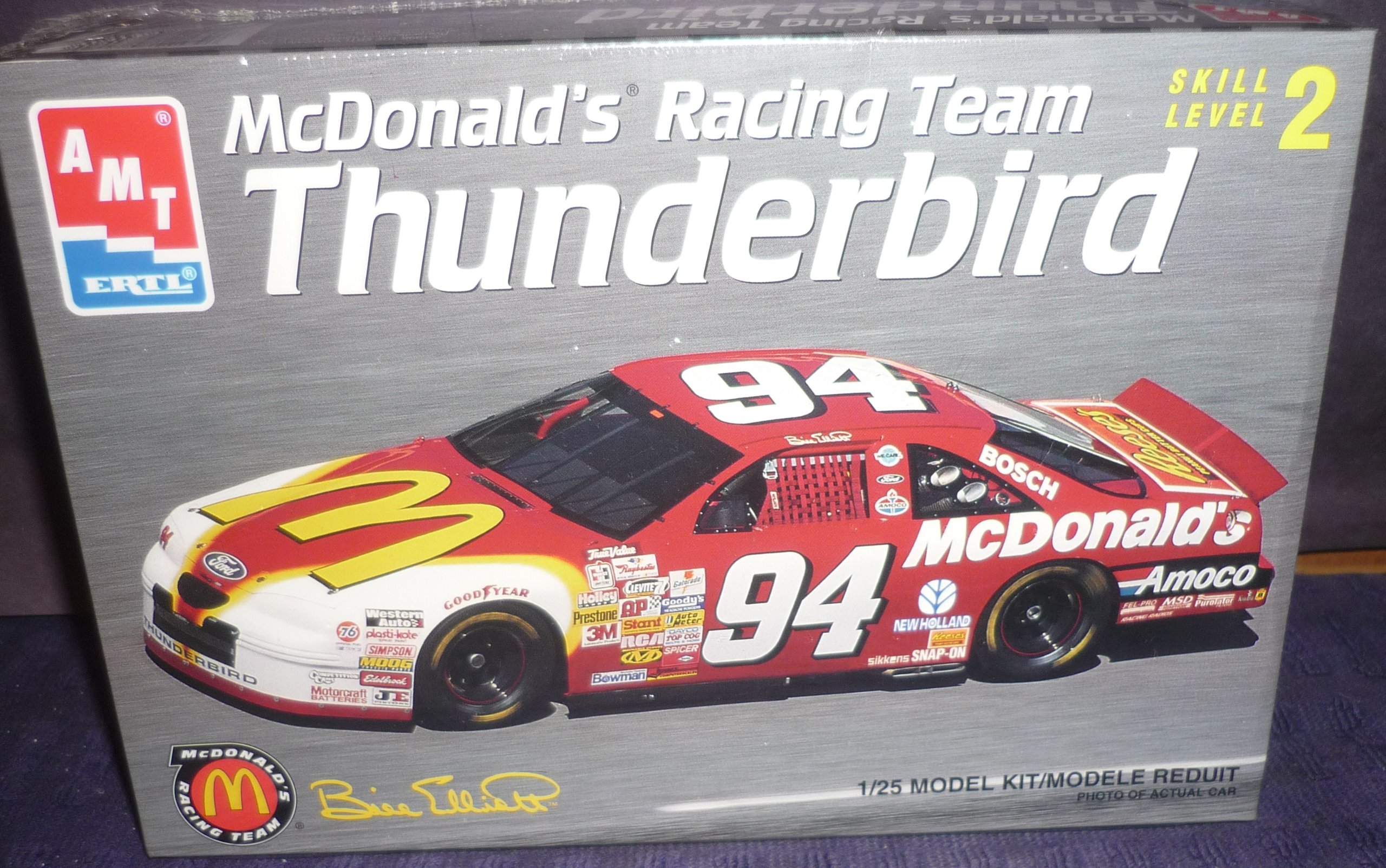 Amazon.com: #8402 AMT/Ertl Bill Elliott #94 McDonalds Racing Team