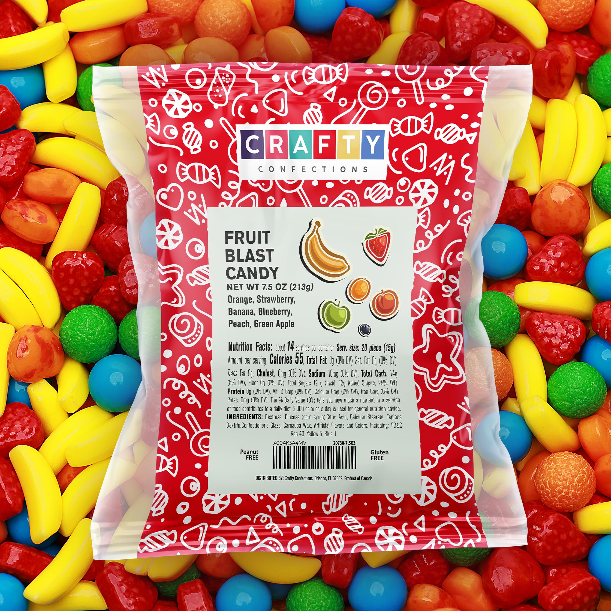 Amazon.com : Fruit Runts Candy 7.5 OZ (213g) - 280 Pcs - Assorted