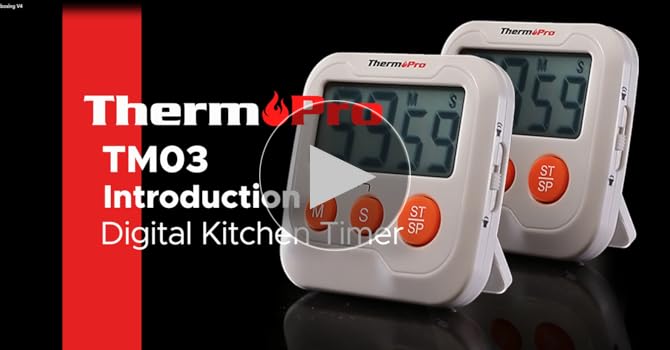 Amazon.com: ThermoPro TM03 Digital Timer for Kids & Teachers