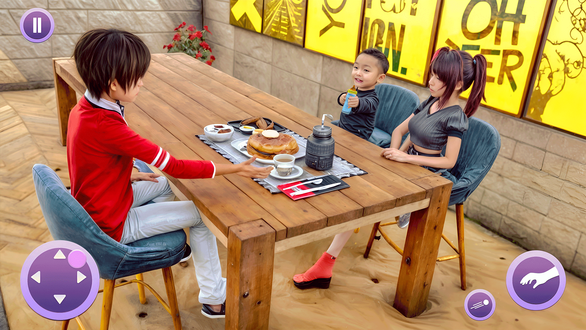 Mother Simulator Family Life Moms vs dad idle 9 month