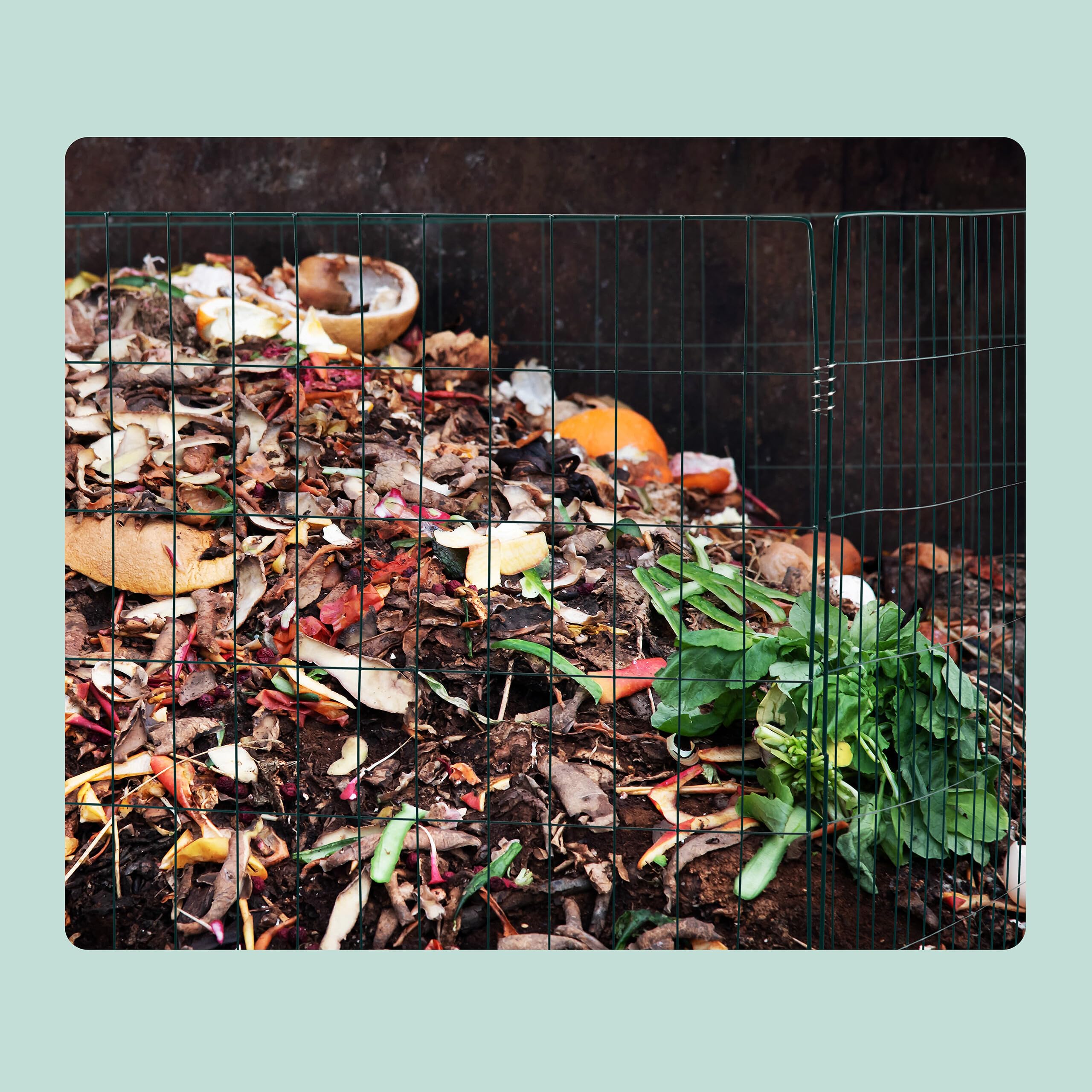 Relaxdays Compostiera in Metallo, Set da 3, per Compost da Giardino, Contenitore Grande, 560 k, Fogliame, Verde Scuro
