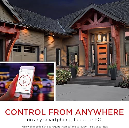 Miniatura 5 de UltraPro Z-Wave - Regulador de luz inteligente en pared con QuickFit y SimpleWire, listo para 3 vías, funciona con Alexa, Google Assistant, requiere