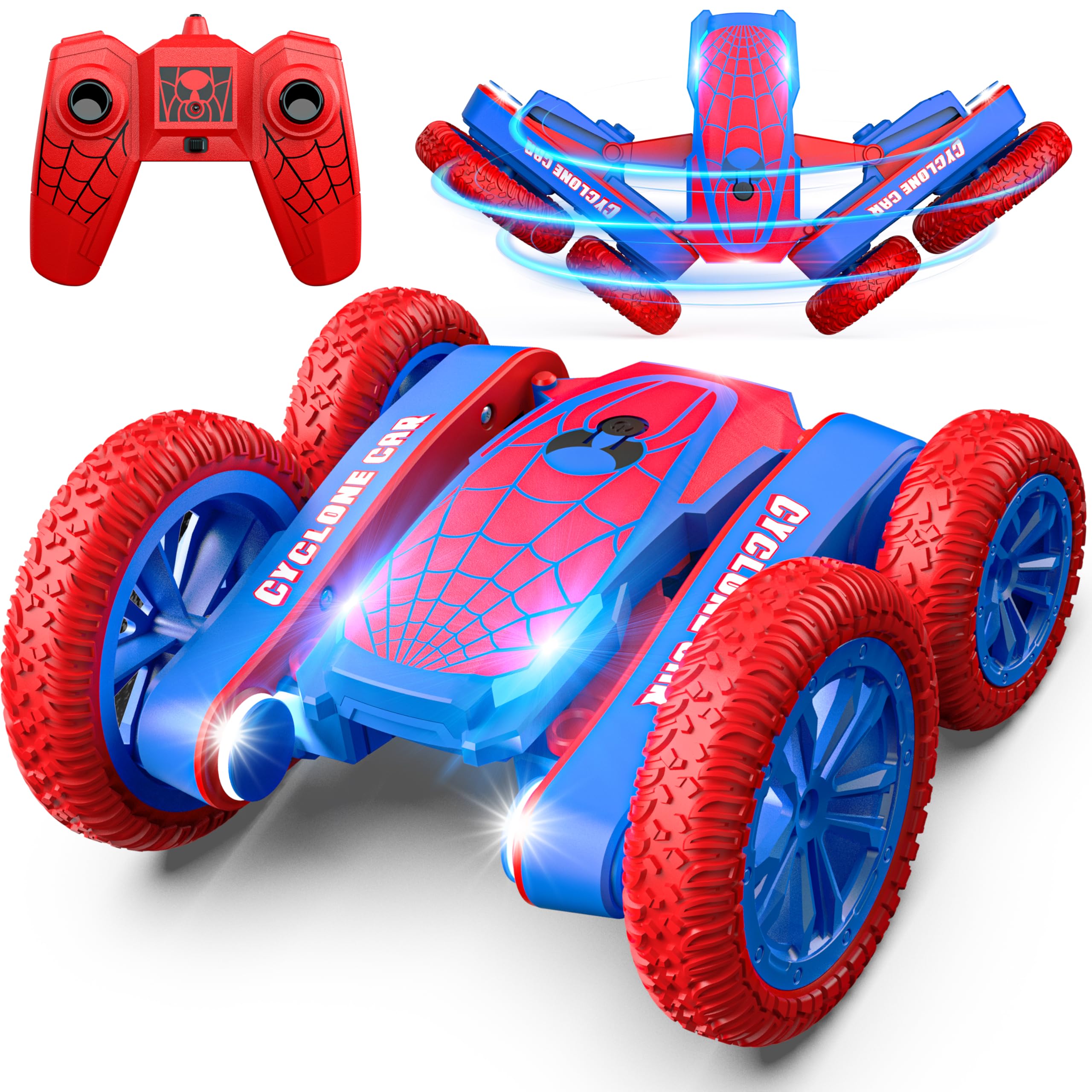 Amazon.com: Blissbud Spider RC Stunt Car with Cyclone Mode