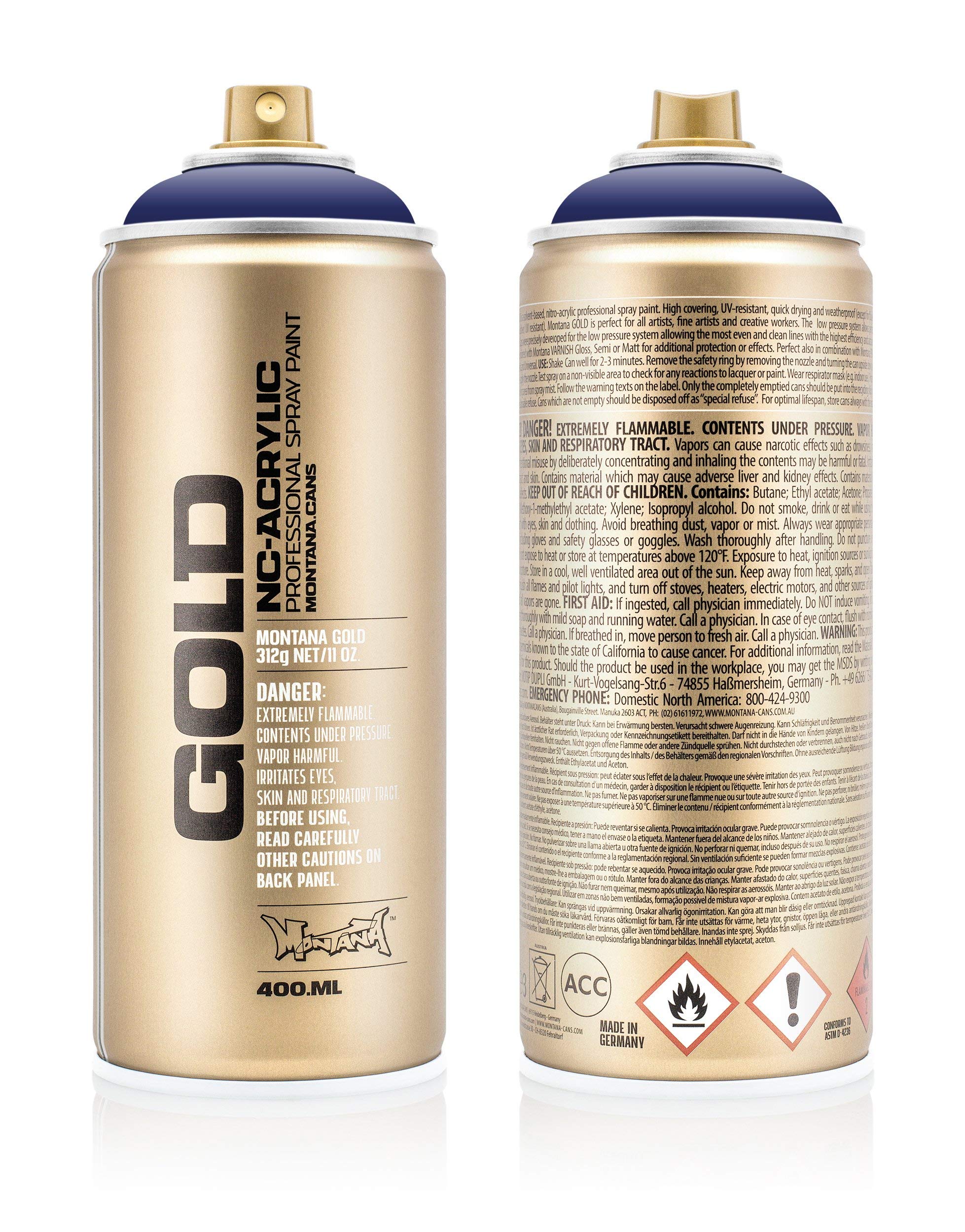 Montana Gold Spray Paint BLUE VELVET