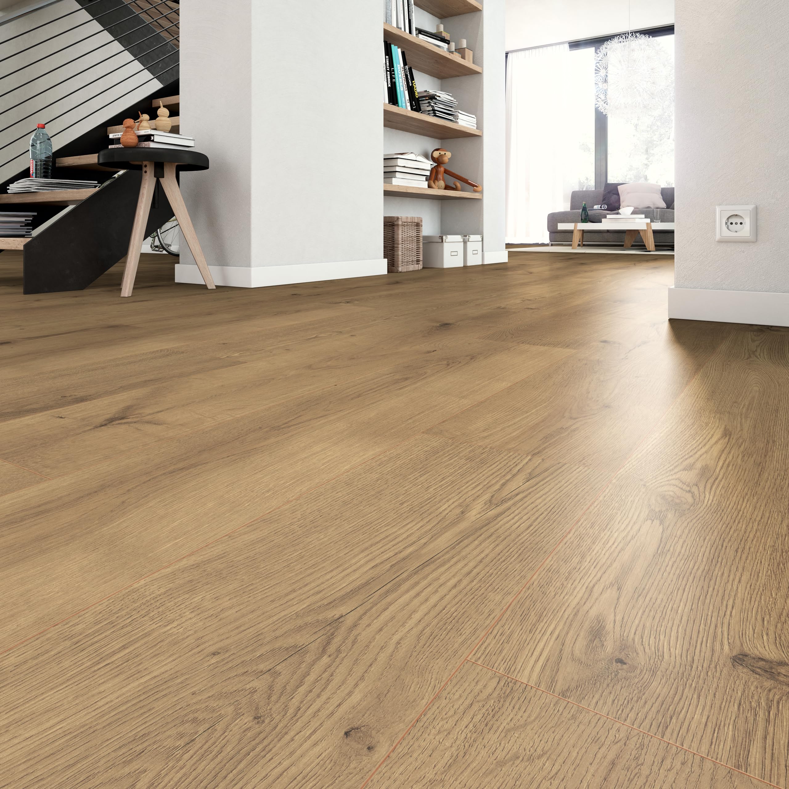 EGGER NatureSense Aqua Laminat EL2953 Lausanne Eiche natur 1292x193x10mm (1,746m²)