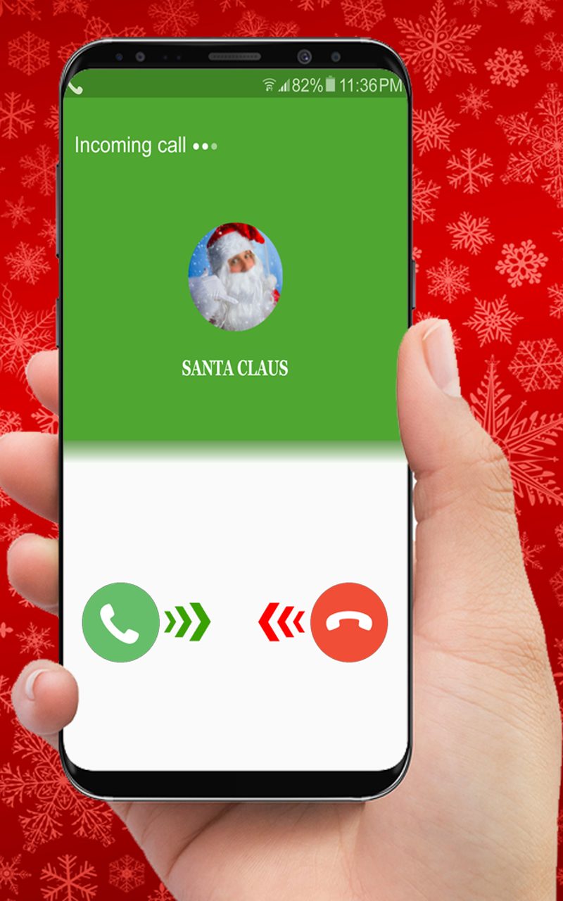 Santa Claus is Coming Fake Call App on Amazon Appstore