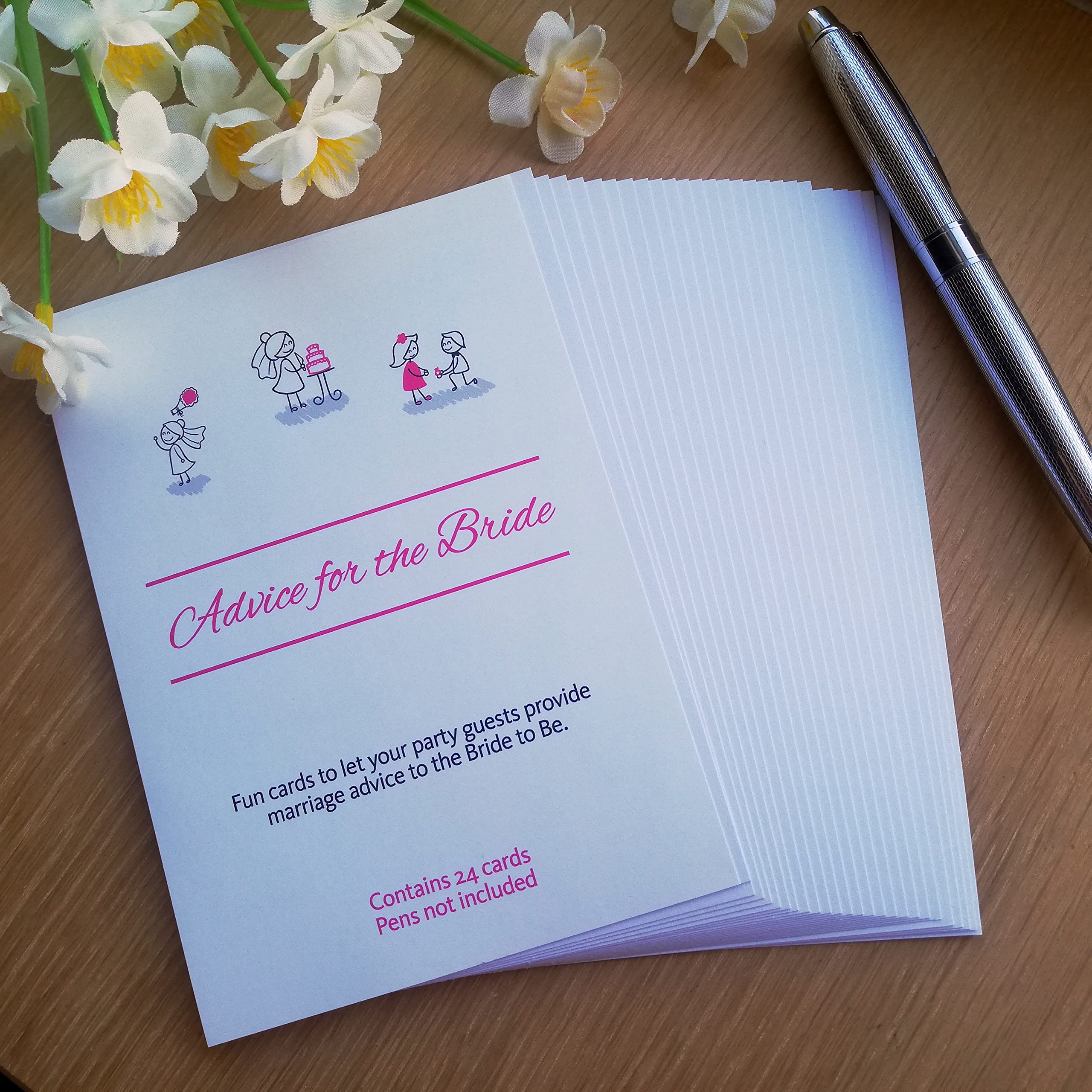 Buy SMILE GIFTS UK Advice for the Bride Cards 24 cards Hen Party