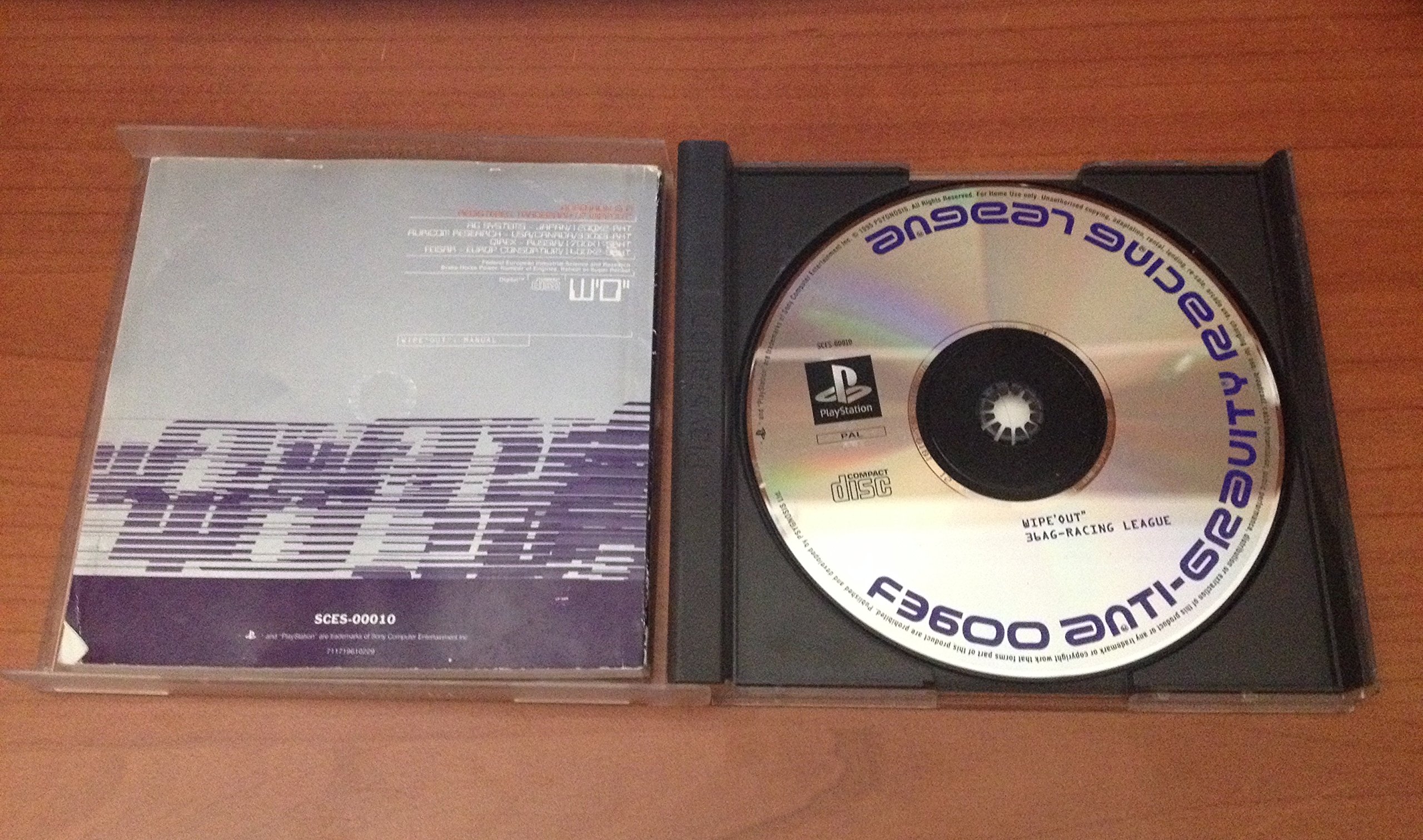 WipeOut 1 - PS1 PlayStation