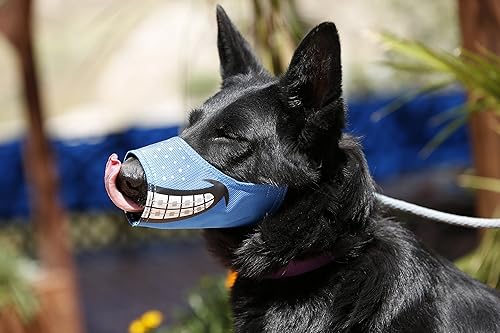 Miniatura 8 de Cesar Millan Bozal divertido, Smiley (talla 1, amarillo)