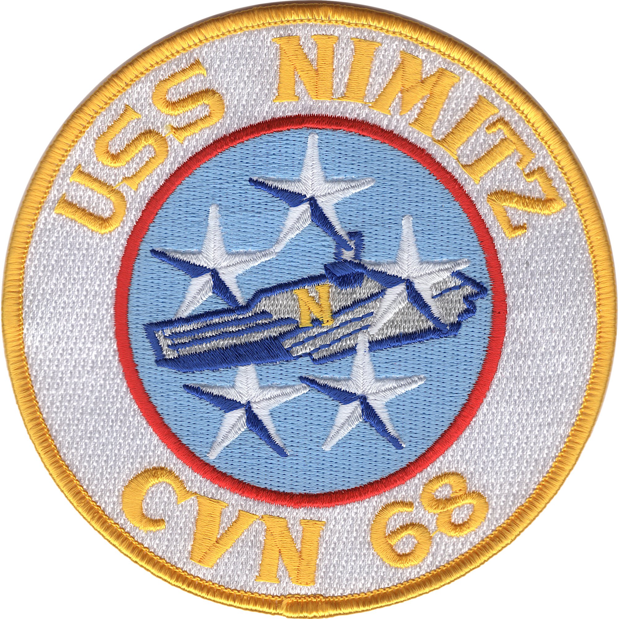 Popular PatchCVN-68 USS Nimitz Patch - Version N
