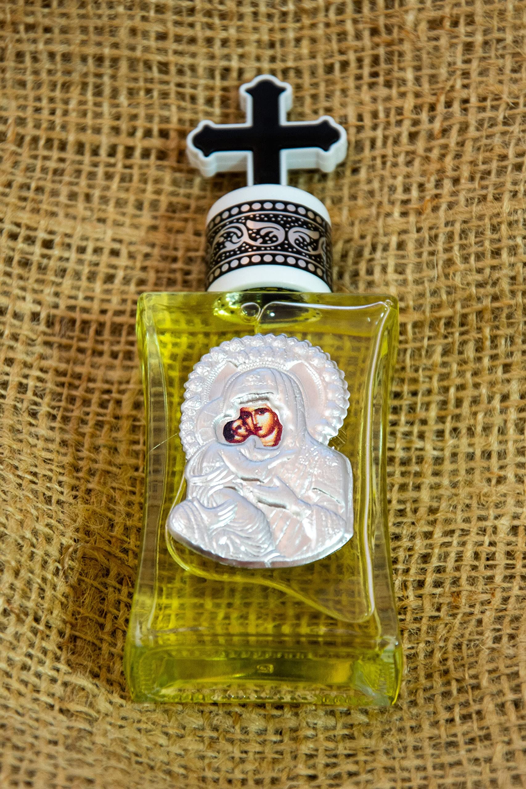 Aceite de unción sagrada del monte Athos, mirra sagrada, aceite consagrado de mirra bendita, aceite de oración curativa de incienso crisma, regalo espiritual