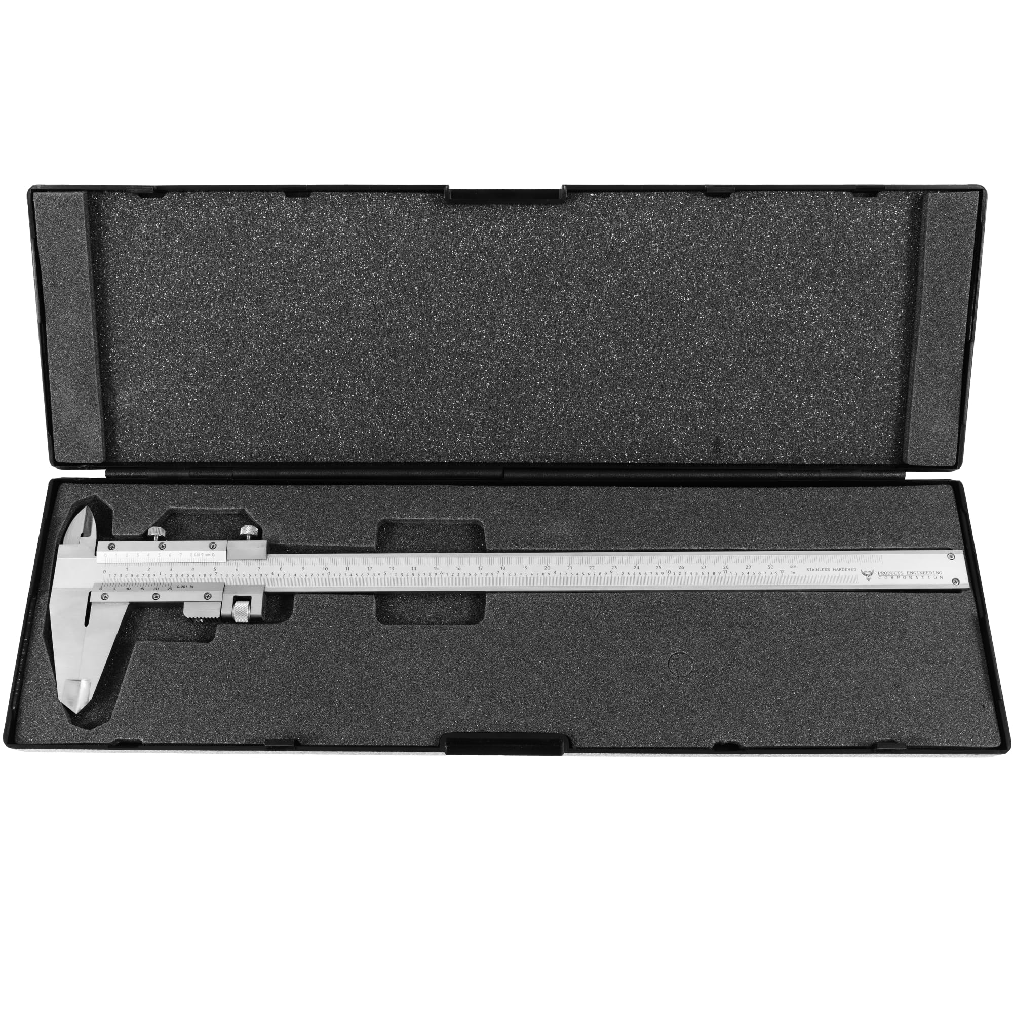 PEC Tools Vernier Caliper - 6" Stainless Steel -8