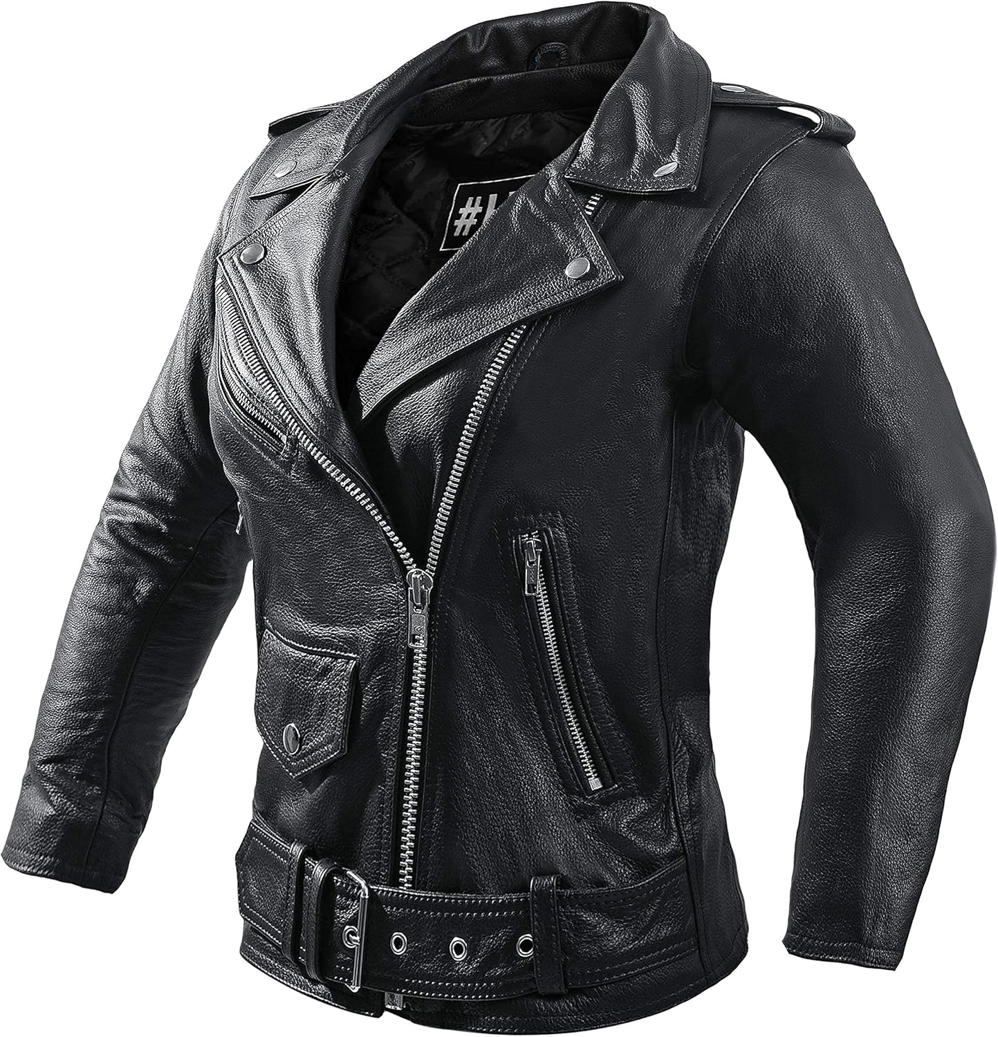 ladies biker jacket