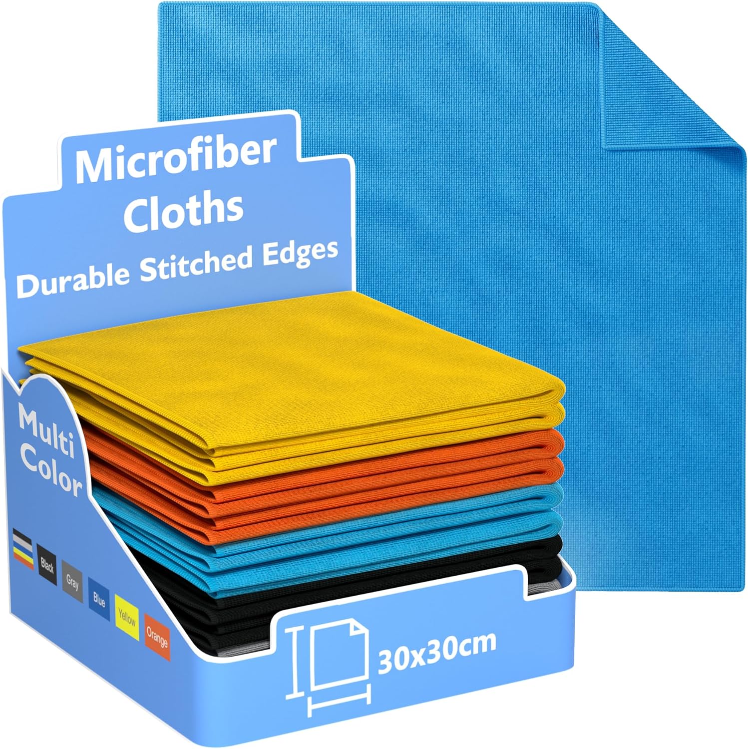 Microfibre Cleaning Cloth For Camera Filters 18x18cm Red - View #6