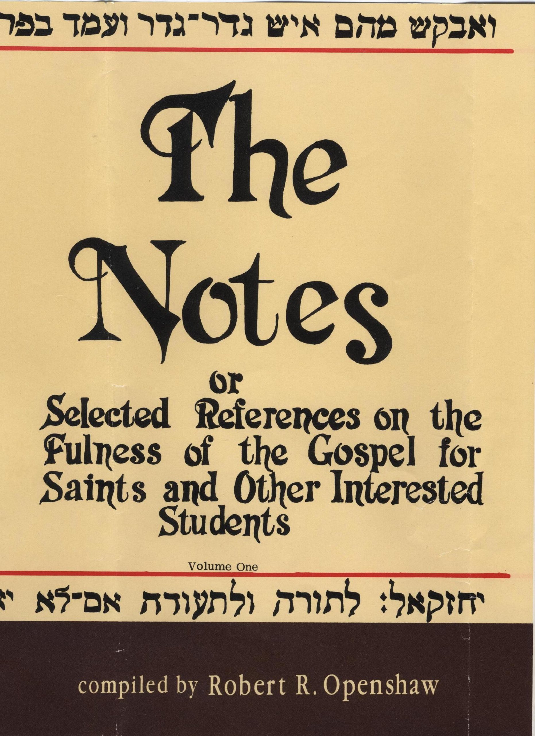 The Notes