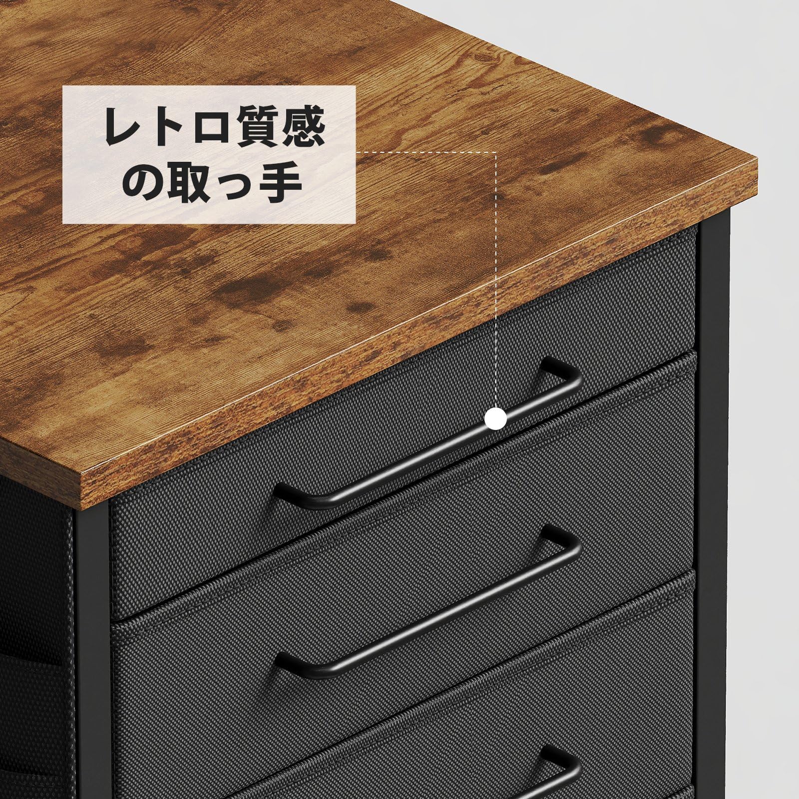 YeTom Side Cabinet Desk Wagon 4 tier 【公式通販】