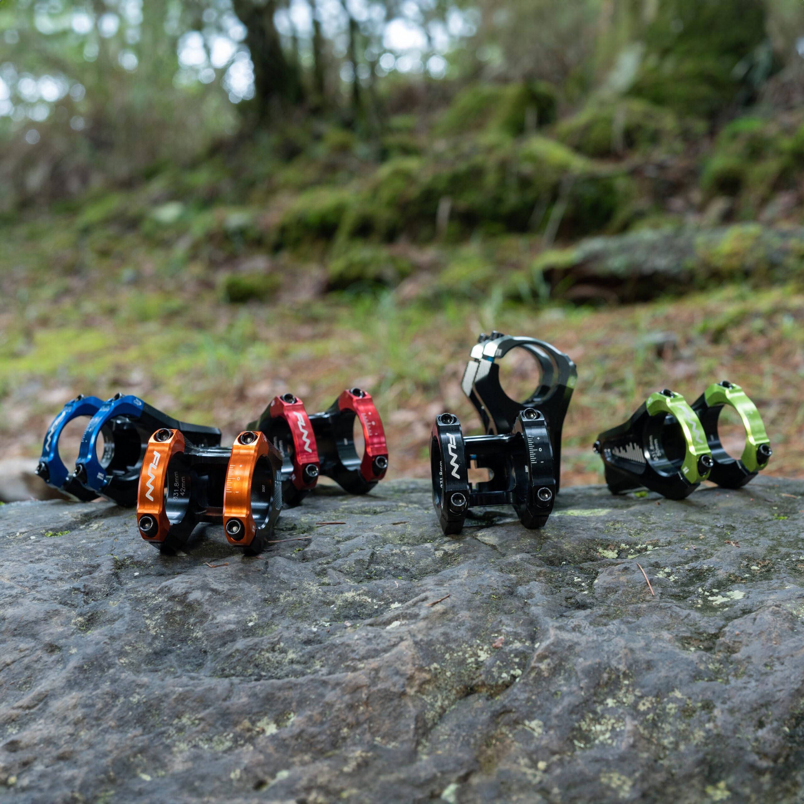 FUNN Equalizer Potence VTT, Usiné CNC, Rise Zéro, Collier 31.8mm | Alu 6061, large appui cintre, position neutre, usage VTT enduro, trail, XC, descente, BMX et gravel