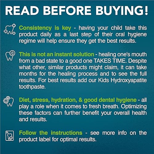 Miniatura 5 de Probióticos orales para niños, probiótico para el cuidado bucal para niños, suplemento de prevención de la caries y tratamiento del mal aliento