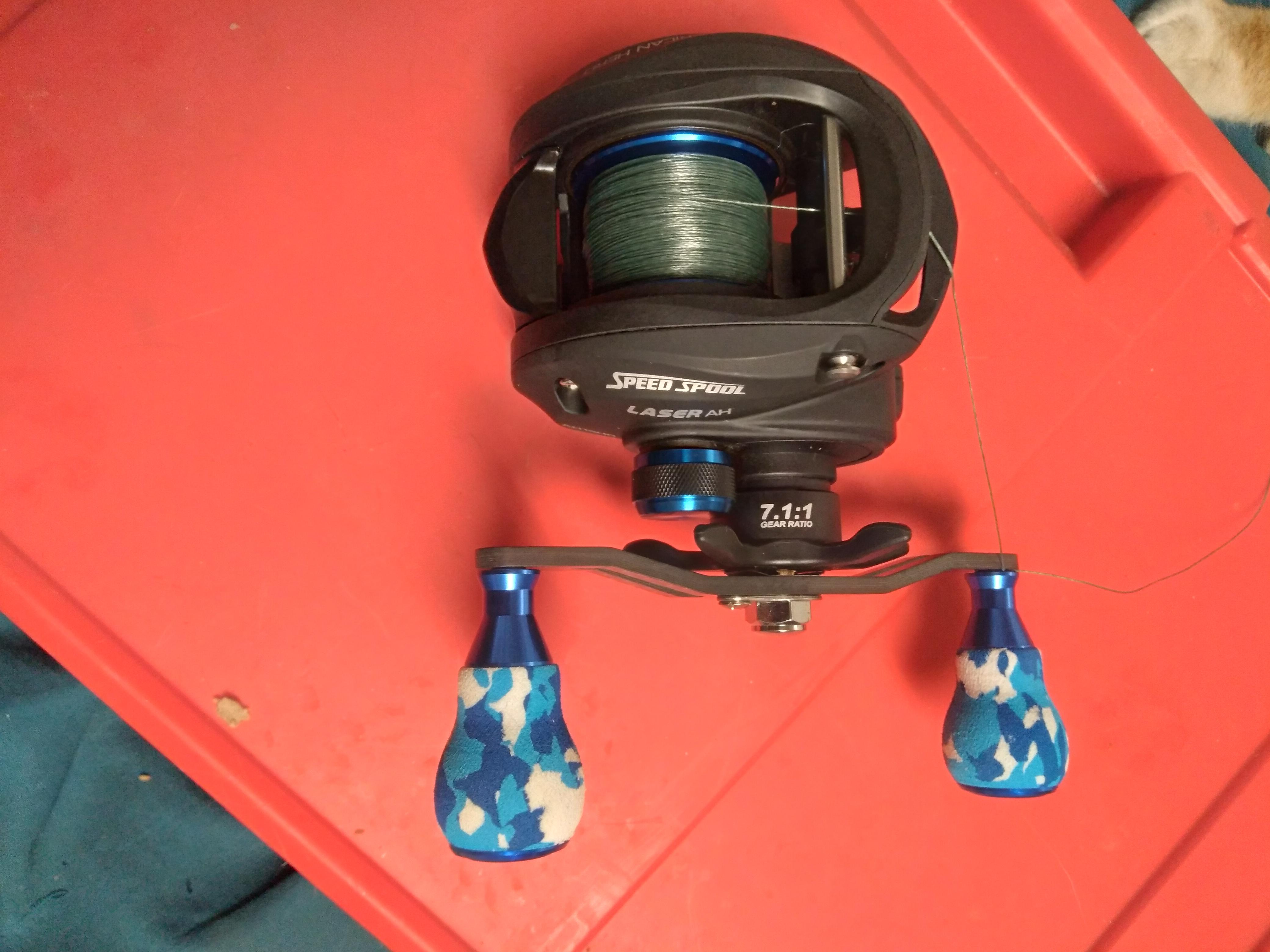 Lixada Carbon Fiber Fishing Reel Handle Baitcasting